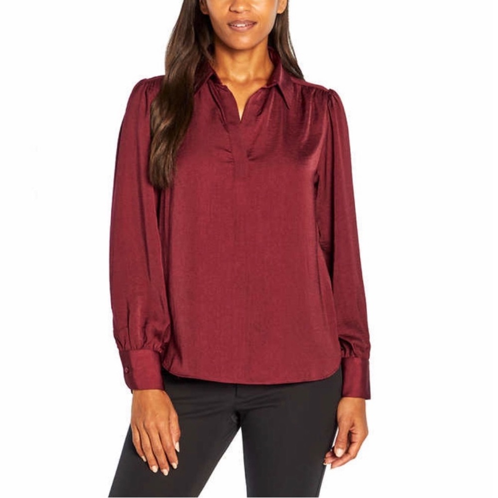 Banana Republic Ladies Satin Pullover New With Tags Size Small